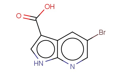 5-BROMO-1H-PYRROLO[2,3-B]PYRIDINE-3-CARBOXYLIC ACID